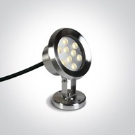 69064C/W lampa ogrodowa ze stali nierdzewnej LED 3