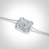 7840D/D moduł LED 4x0,5W 12VDC 6000K IP65 zestaw 5