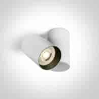 65105E/W Lampa sufitowa biała 10W GU10 IP20 230V