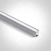 7901R/AL profil aluminiowy wpuszczany 2m z mleczny