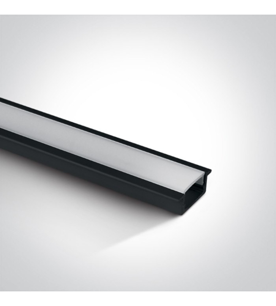 7902R/B profil aluminiowy wpuszczany 2m z mlecznym