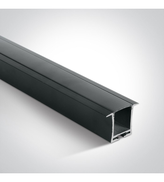7912R/B/B czarny wpuszczany profil aluminiowy + cz