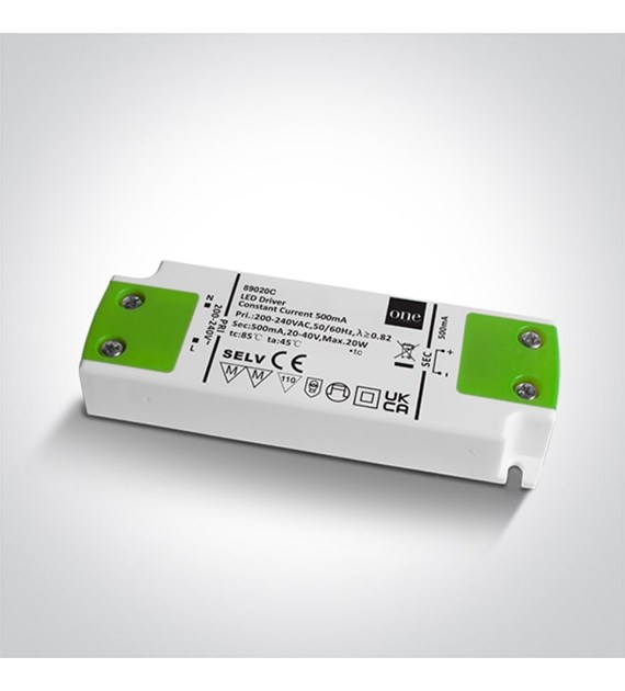 89020C zasilacz LED 500mA 12,5-20W 230V