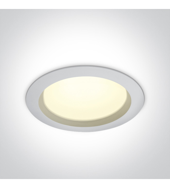 10125B/W/C Dowlight Pomos 4 biały LED 4K 25W IP54