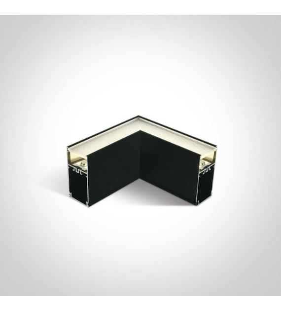 050170D/B/C czarny narożnik UGR19 LED 8W 4000K do