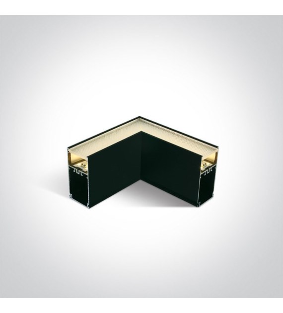 050170D/B/W czarny narożnik UGR19 LED 8W 3000K do