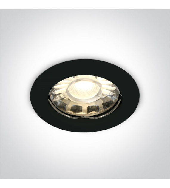 10105X/B Wpust czarnyz oprawką GU5.3 MR16 50W