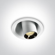 11106T/W/W biały regulowany wpust COB LED 6W 3000K