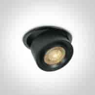 11115G/B/W czarny downlight COB 15W 3000K z możliw