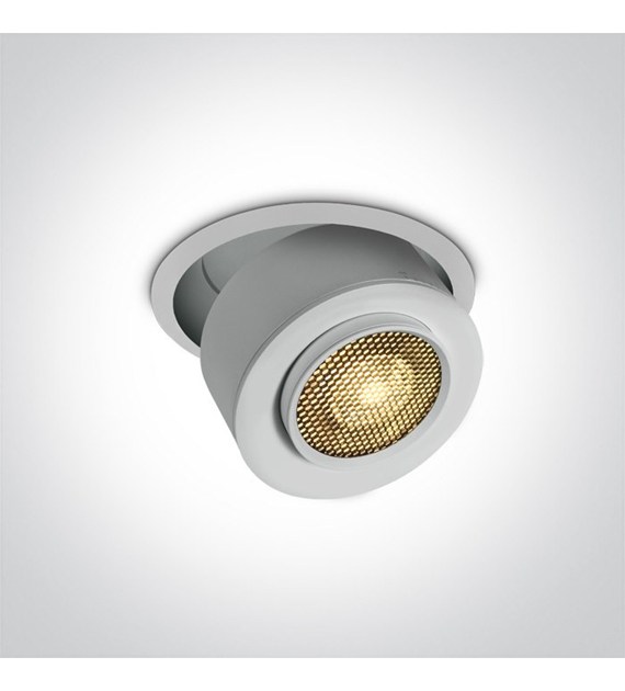 11115G/W/W biały downlight COB 15W 3000K z możliwo