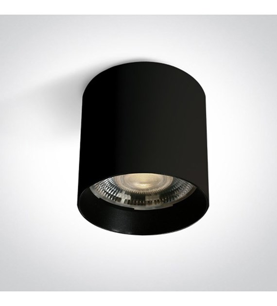 12115F/B/W czarny downlight LED 15W COB 3000K; w k