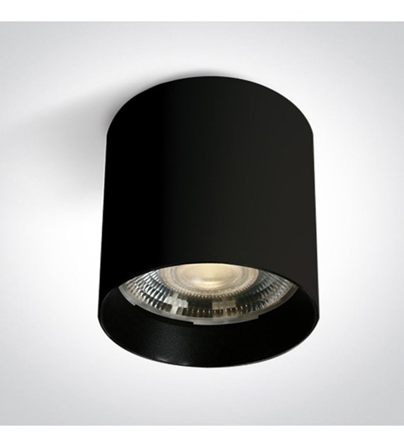 12120F/B/W czarna oprawa typu downlight LED COB 20