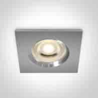 50105R1/AL aluminiowy wpust z oprawką GU10 MR16 10