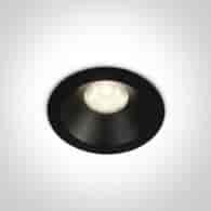 10108D/B/W Wpus Armu czarny LED 3000K 8W IP20