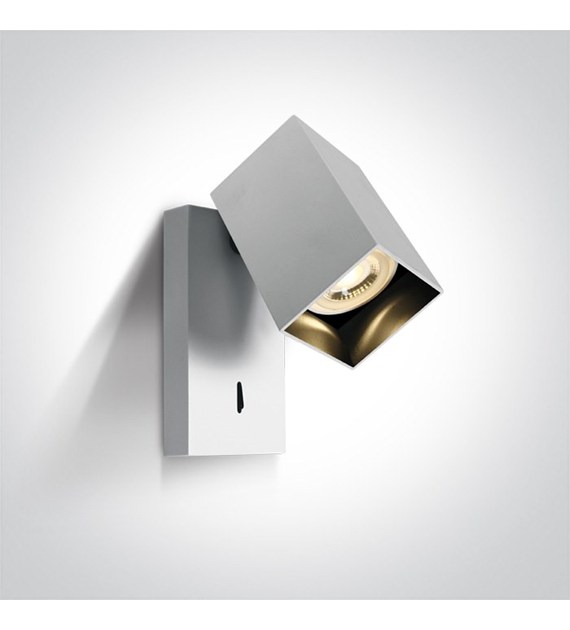 Regulowana lampa sufitowa 10W MR16 GU10, biała 651