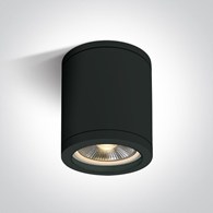 67142C/B Lampa sufitowa zewnętrzna czarna E27 IP65