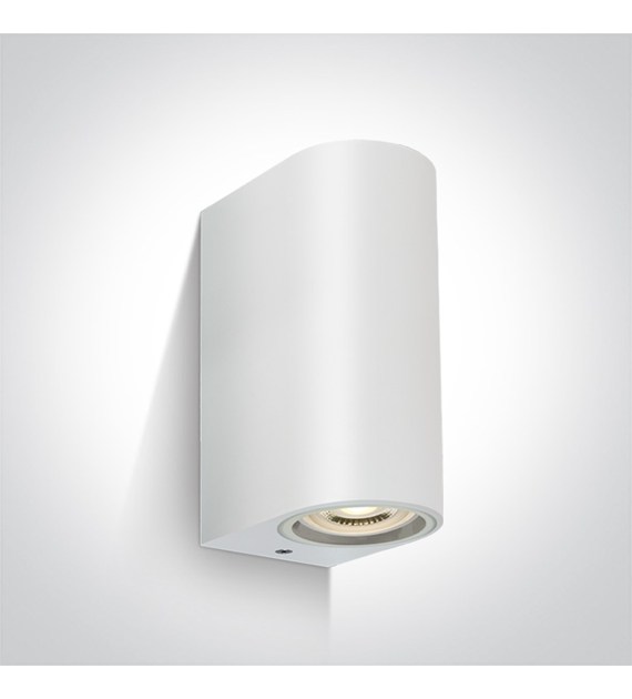 67142G/W Kinkiet Nota 6 biały 2xGU10 IP65