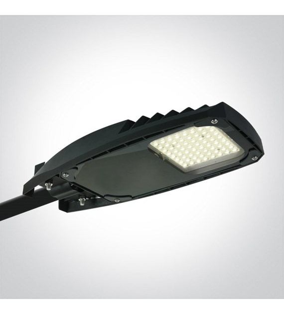 70114/B/C czarny słupek zewnętrzny 50W 4000K 140x8