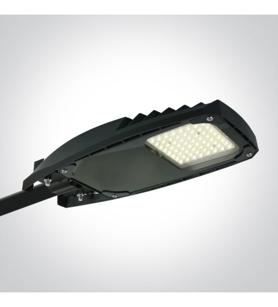 70114/B/C czarny słupek zewnętrzny 50W 4000K 140x8