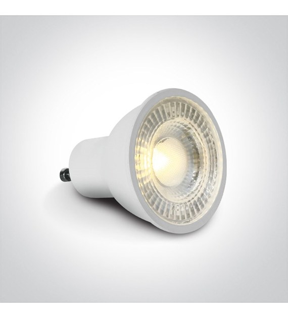 7304GE/W ściemnialna żarówka COB LED TRIAC MR16 GU