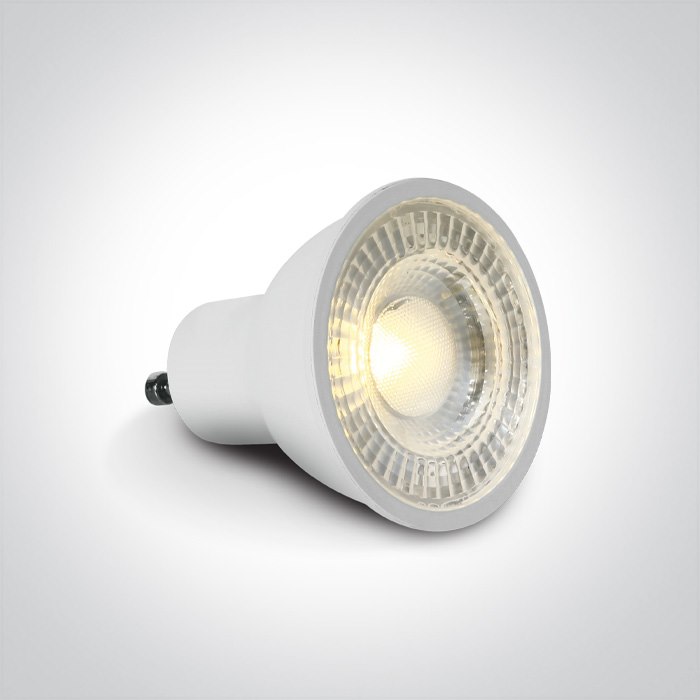 7304GE/W ściemnialna żarówka COB LED TRIAC MR16 GU