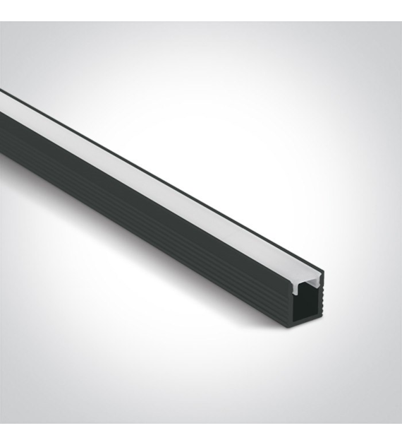 7901/B czarny profil aluminiowy Slim Surface 2m z