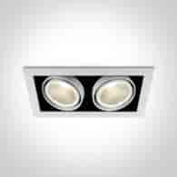 51230/W/C Wpust COB LED 2x30W  230V