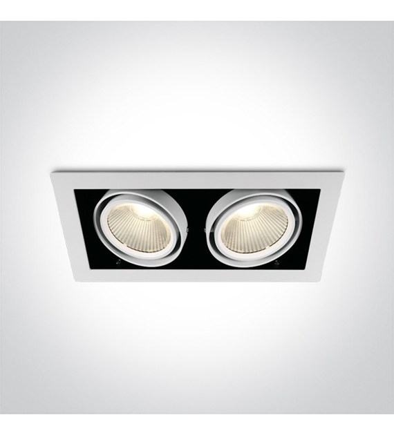 51230/W/C Wpust COB LED 2x30W  230V
