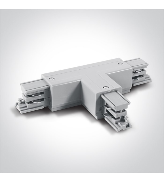 41016A/W/L Łącznik T biały do szynoprzewodu Lewy