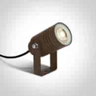 67198G/BR Lampa ogrodowa brązowa 10W GU10 IP65