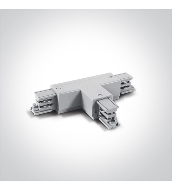 41016A/W/R Łącznik T biały do szynoprzewodu Lewy