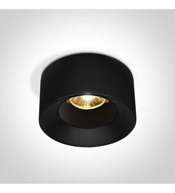 10112A/B/W CZARNY WPUST LED 12W 38deg WW 230V MOZA