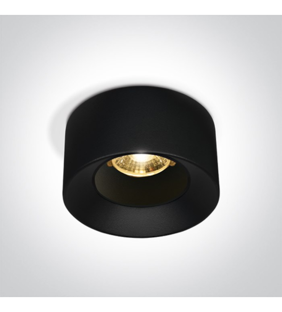 10112A/B/W CZARNY WPUST LED 12W 38deg WW 230V MOZA