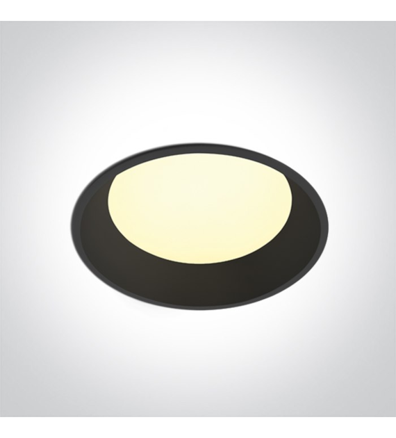 10120FD/B/V Czrany wpust 20W CCTV IP65 One Light