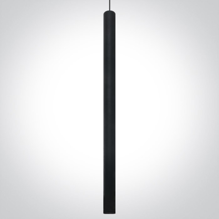 63108AT/B/W CZARNA WISZĄCA OPRAWA TRACK LED 8W WW