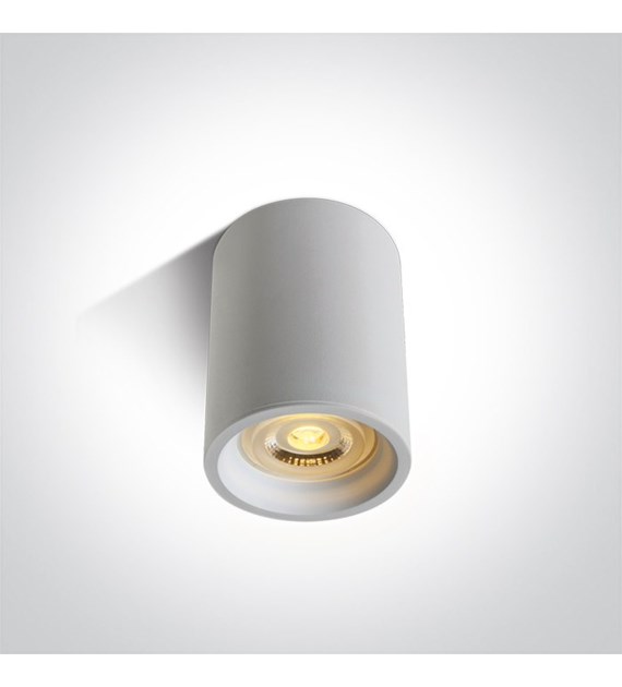 12105AL/W/W BIAŁA TUBA GU10 10W LAWRIO