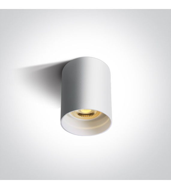 12105N/W/W Oprawa sufitowa Muzaki biała GU10 IP20