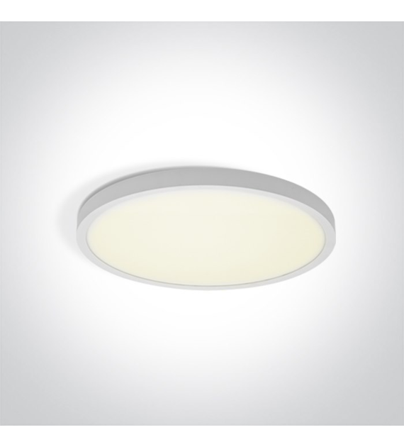 62006/W/V  Plafon Biały  Belford 23cm 18W CCT IP20