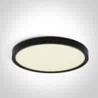 62006C/B/V Plafon Czarny Belfor 50cm 40W CCT IP20
