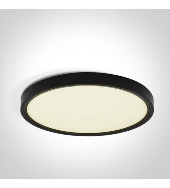 62006C/B/V Plafon Czarny Belfor 50cm 40W CCT IP20