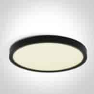 62006D/B/V  Plafon Czarny Belfor 60cm 50W CCT IP20
