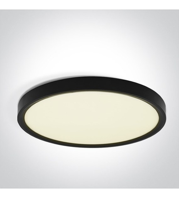 62006D/B/V  Plafon Czarny Belfor 60cm 50W CCT IP20