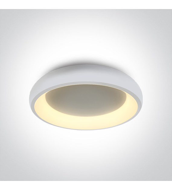 62134N/W/V Biały plafon LED CCT DIM 30W IP20 230V