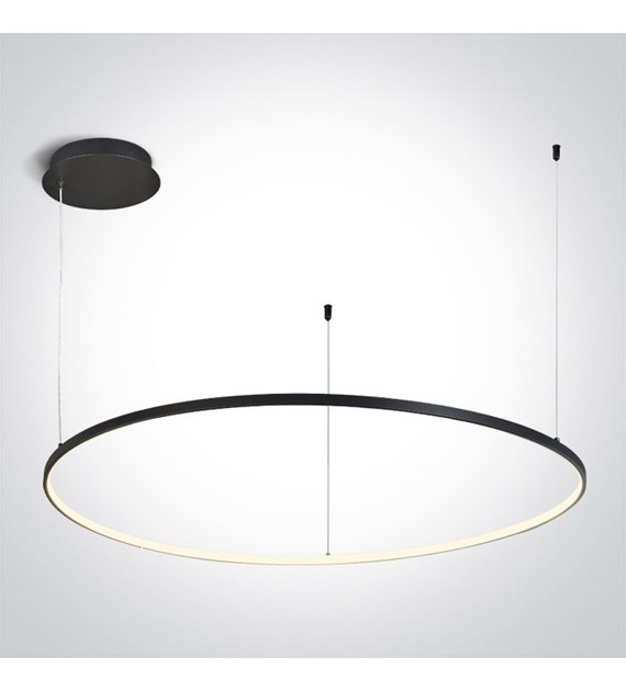 63150/B/W CZARNY RING 100cm 48W 3000K 230V DIMM