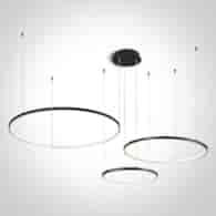 63150B/B/W Oprawa wisząca czarna LED 65W 3000K