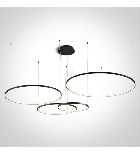 63150C/B/W wisząca RINGI 40/60/80/100 100W 3000K