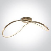 63154A/CH/W Oprawa sufitowa Mer 1 champagne WW 40W