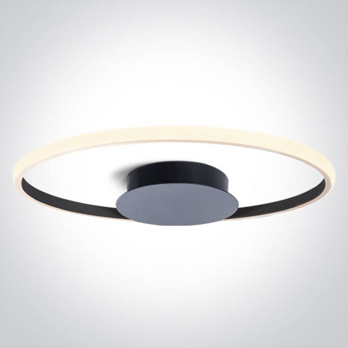 63154B/B/W Oprawa sufitowa Mer 2 czarna 3000K 20W