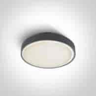 67280E/AN Plafon Rafti 260mm antracyt E27 IP65