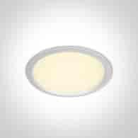10124U/W/V Downlight biały LED CCT 24W IP44